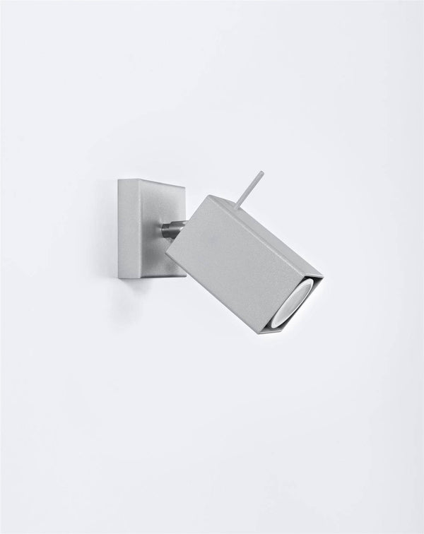 Vägglampa MERIDA 1 grey | SL.0455 | Svetrend