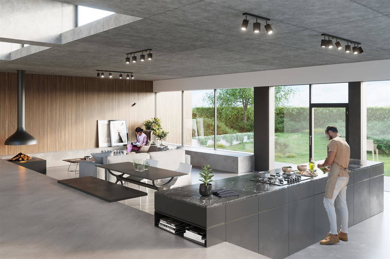 Taklampa MERIDA 3 Svart | SL.0101 | Svetrend