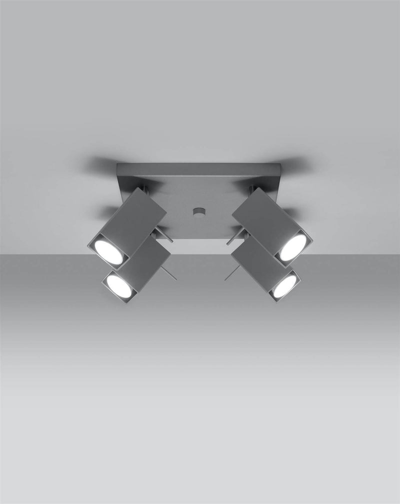 Taklampa MERIDA 4 grey | SL.0458 | Svetrend