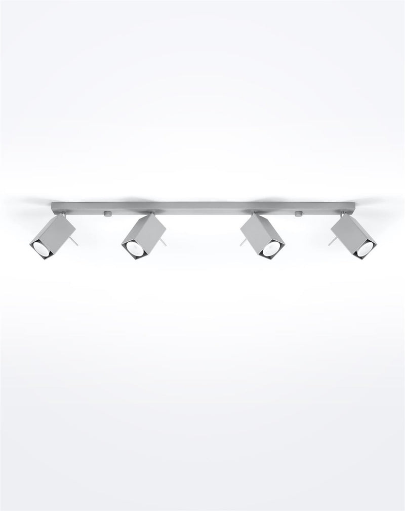 Taklampa MERIDA 4L grey | SL.0461 | Svetrend