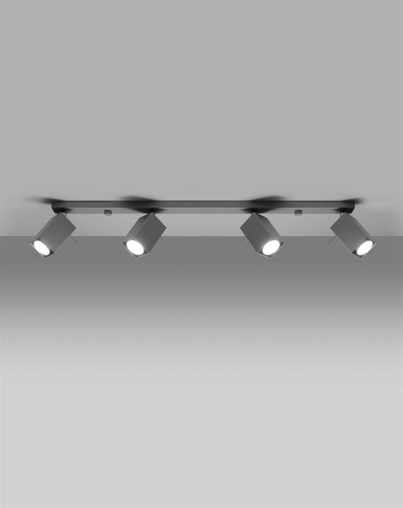Taklampa MERIDA 4L grey | SL.0461 | Svetrend