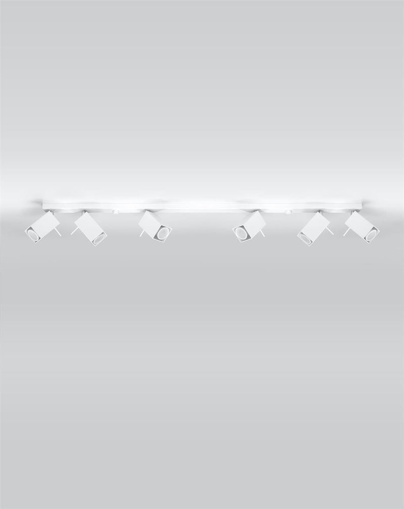 Taklampa MERIDA 6L Vit | SL.0464 | Svetrend