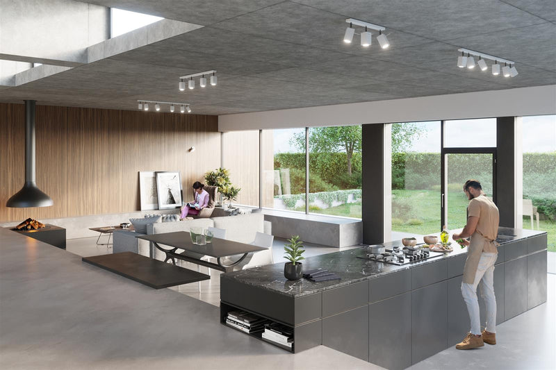 Taklampa MERIDA 6L Vit | SL.0464 | Svetrend