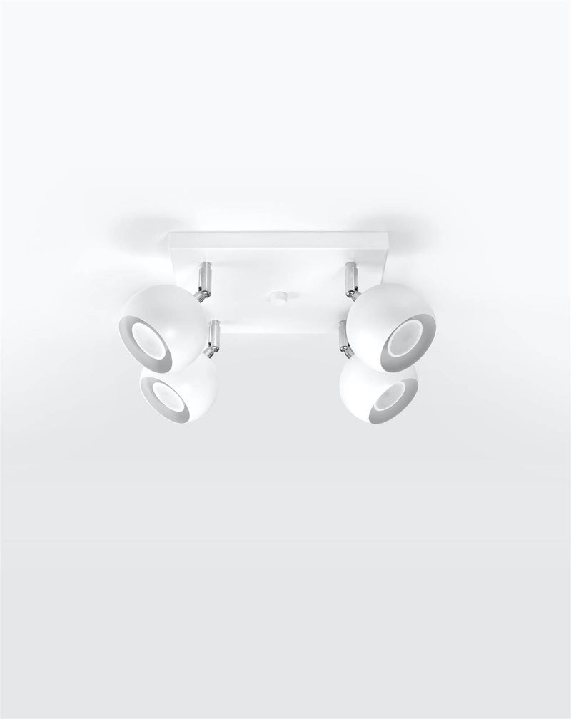Taklampa OCULARE 4 Vit | SL.0440 | Svetrend