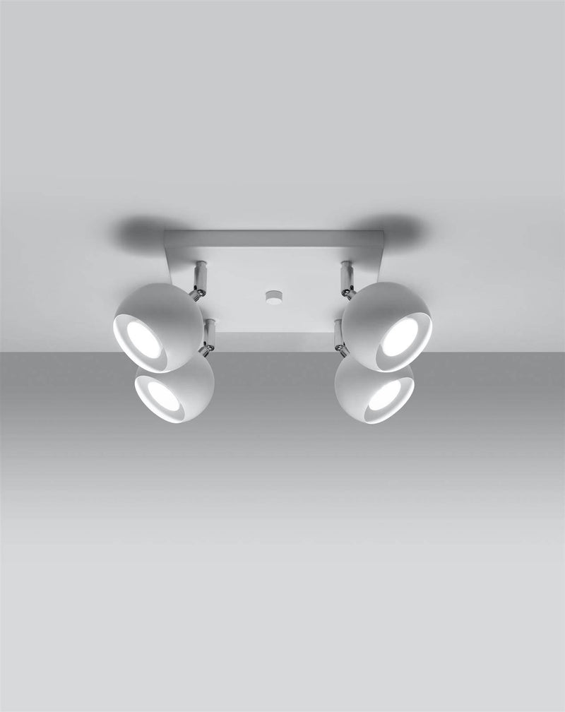 Taklampa OCULARE 4 Vit | SL.0440 | Svetrend