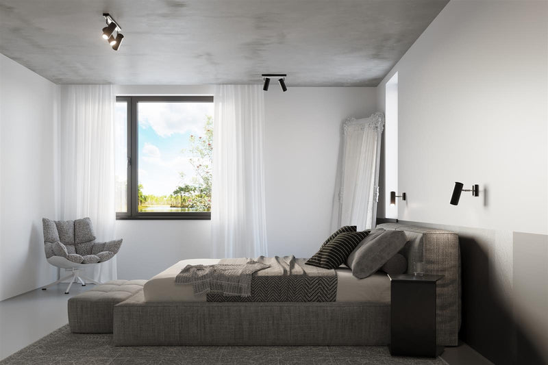 Vägglampa DIREZIONE Svart | SL.0498 | Svetrend