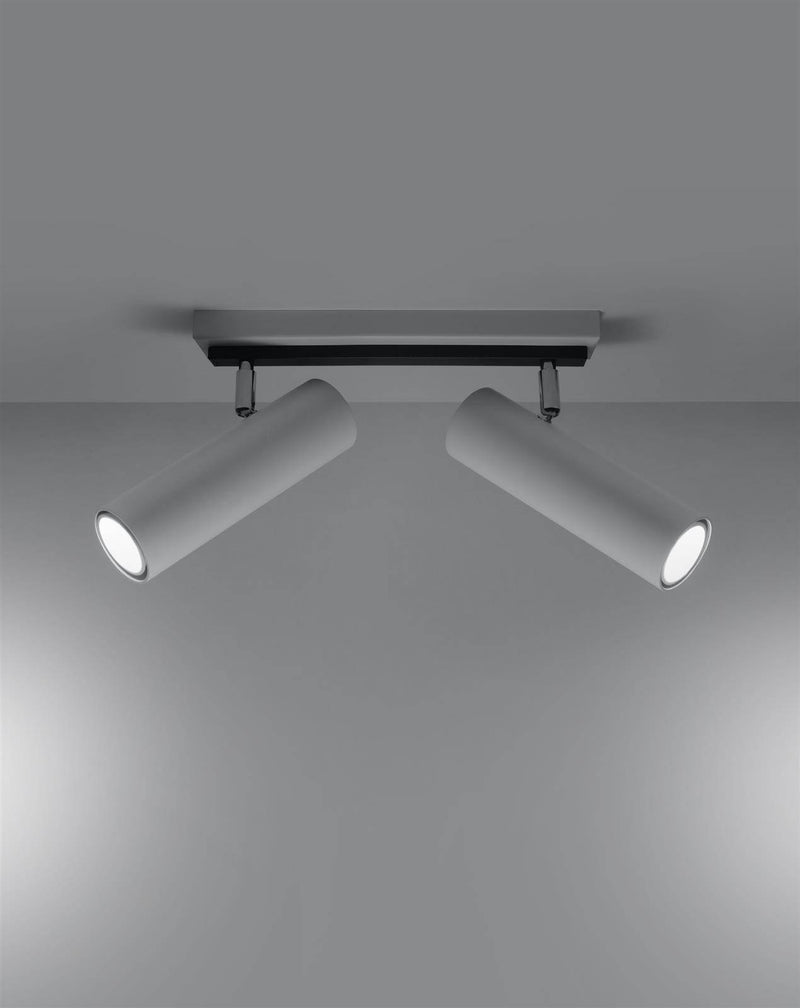 Taklampa DIREZIONE 2 Vit | SL.0496 | Svetrend