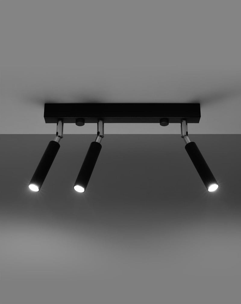 Taklampa EYETECH 3 Svart | SL.0899 | Svetrend