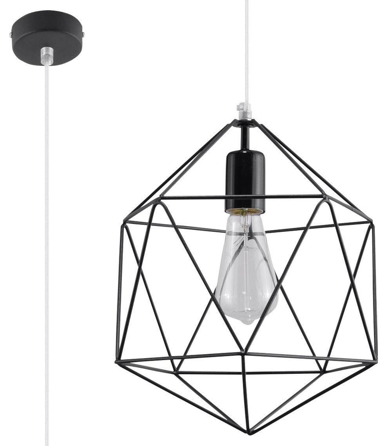Taklampa GASPARE Svart | SL.0291 | Svetrend