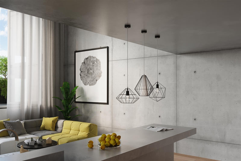 Taklampa GASPARE Svart | SL.0291 | Svetrend