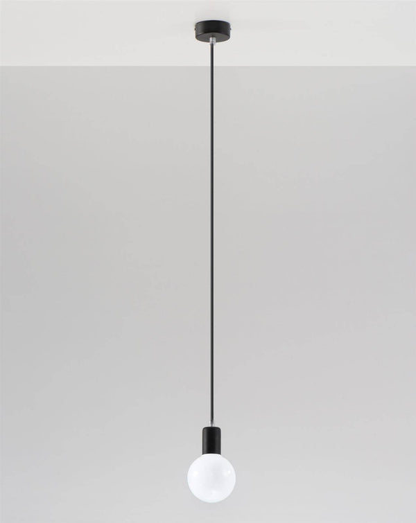 Taklampa EDISON Svart | SL.0152 | Svetrend