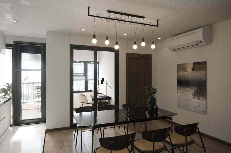 Ljuskrona SALAMANCA 6 Svart | SL.0896 | Svetrend