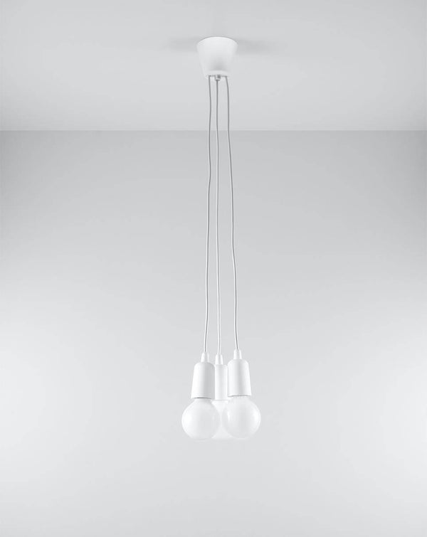 Taklampa DIEGO 3 Vit | SL.0570 | Svetrend