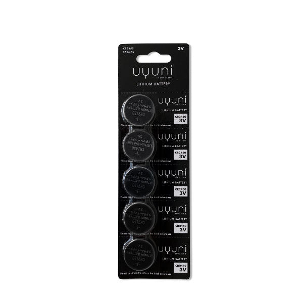 UYUNI CR2450 Batteri 5-p , 3V, 550mAh | UL-BA-2450 | Svetrend