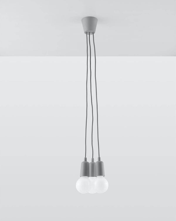 Taklampa DIEGO 3 grey | SL.0576 | Svetrend