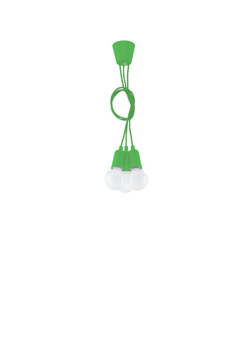 Taklampa DIEGO 3 green | SL.0582 | Svetrend