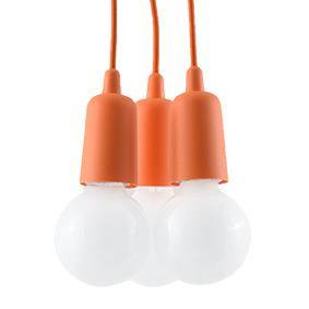 Taklampa DIEGO 3 orange | SL.0585 | Svetrend
