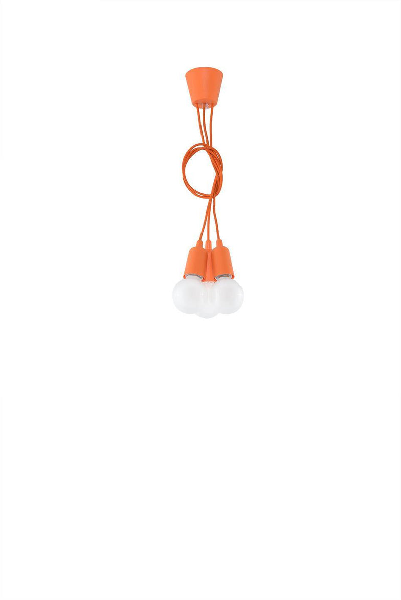Taklampa DIEGO 3 orange | SL.0585 | Svetrend