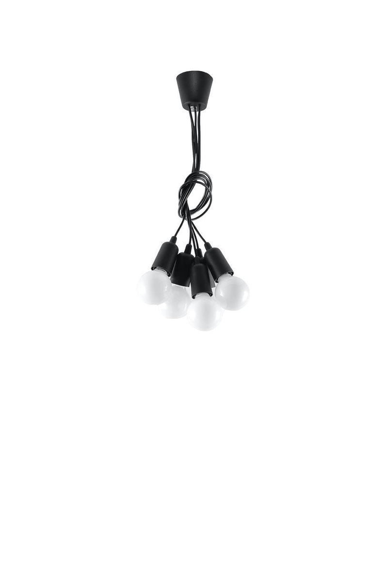 Taklampa DIEGO 5 Svart | SL.0574 | Svetrend