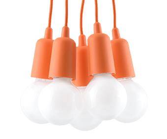 Taklampa DIEGO 5 orange | SL.0586 | Svetrend