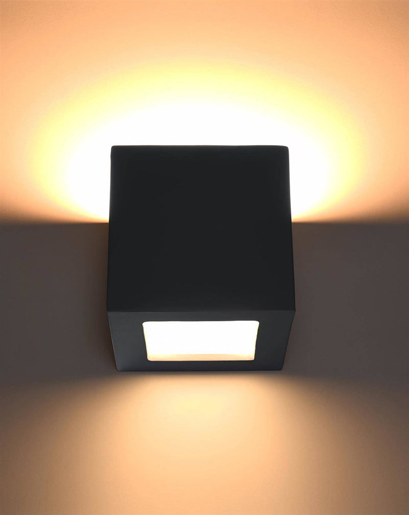 Vägglampa ceramic LEO Svart | SL.0872 | Svetrend