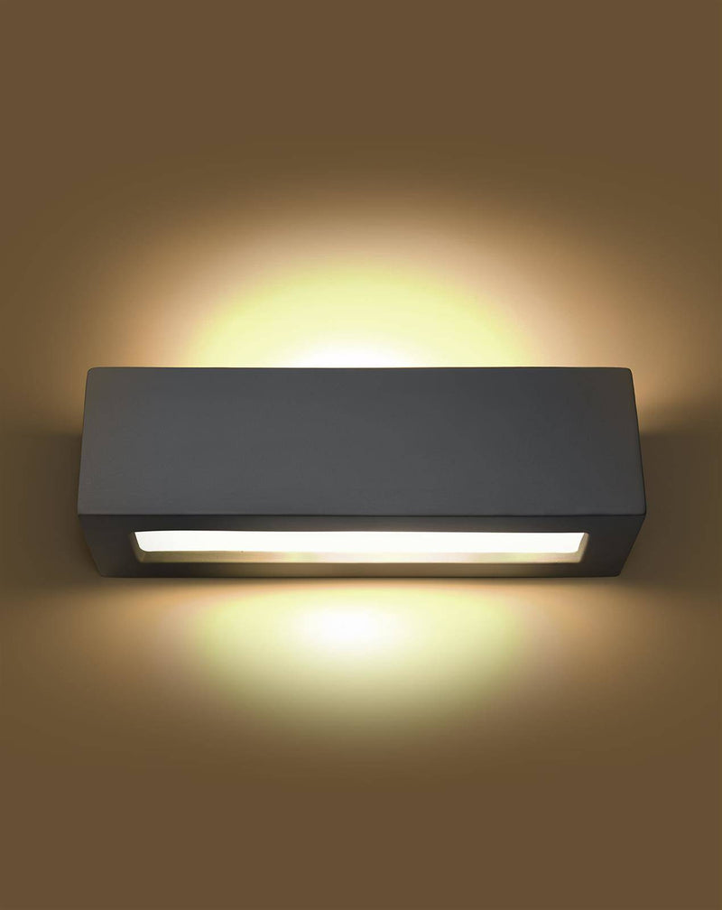 Vägglampa ceramic VEGA grey | SL.0877 | Svetrend