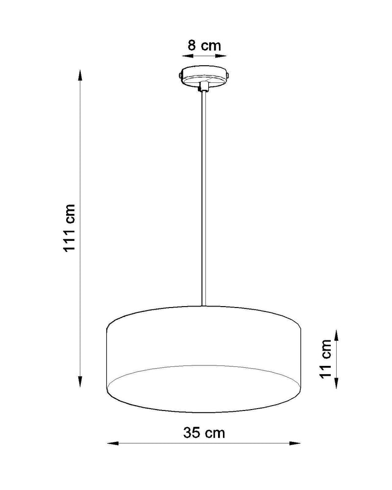 Taklampa ARENA 35 Svart | SL.0115 | Svetrend
