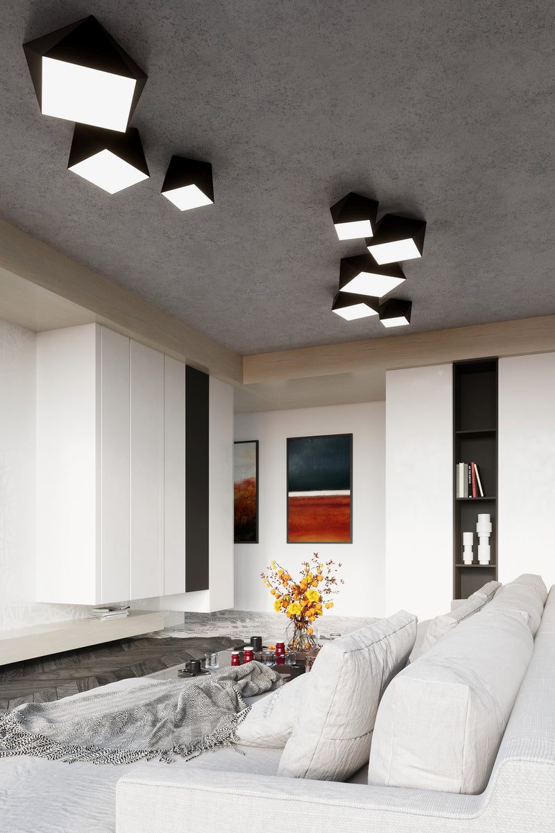 Taklampa HEXA 25 Svart | SL.0687 | Svetrend