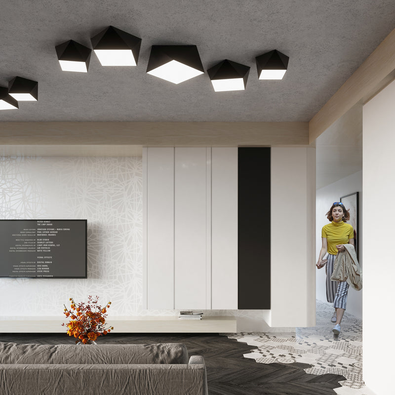 Taklampa HEXA 25 Svart | SL.0687 | Svetrend