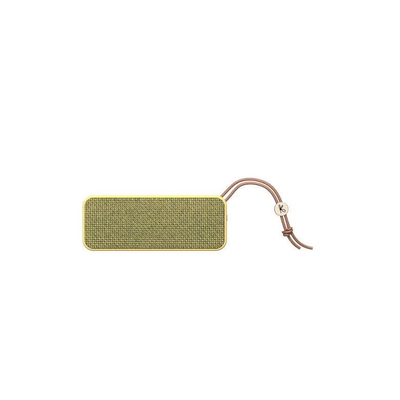 aGROOVE Mini Högtalare Bluetooth Qi IPX4 Soft Yellow | KFWT176 | Svetrend