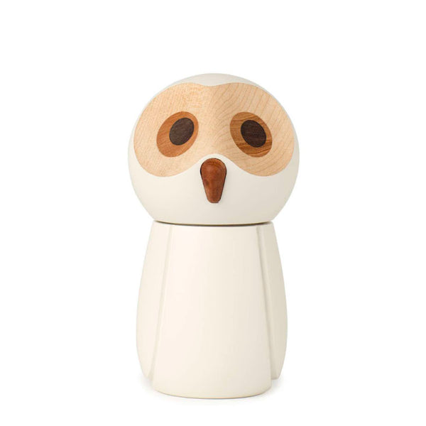 Saltkvarn The Snowy Owl 13 cm Vit | 1026-FSC | Svetrend