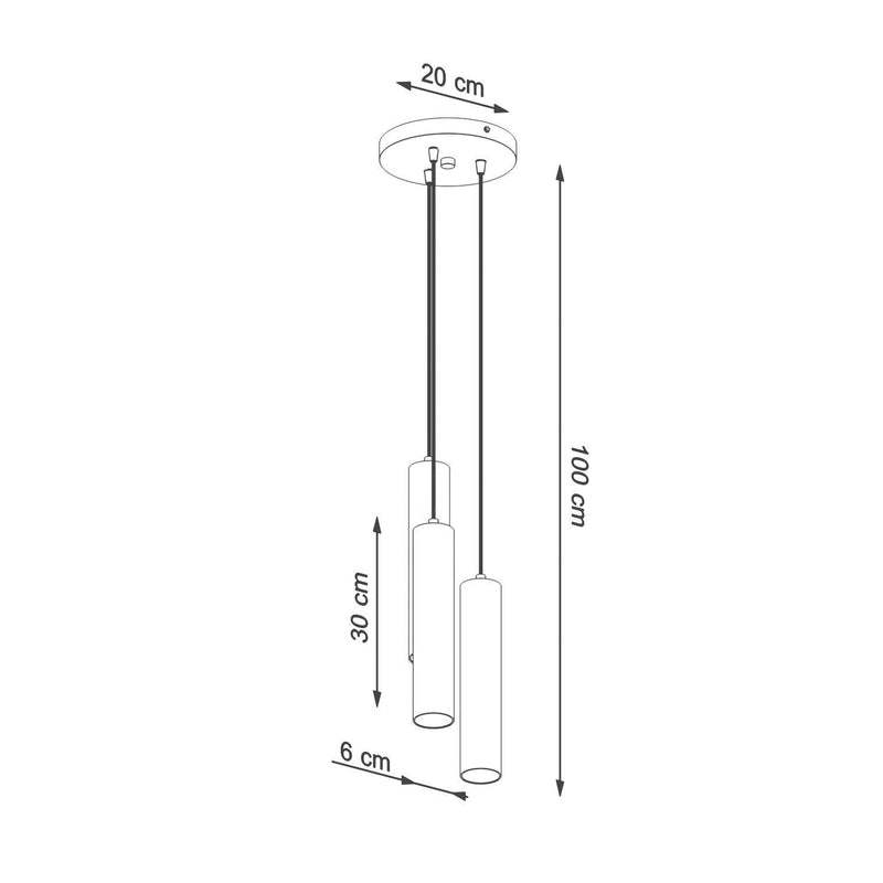 Taklampa LINO 3P | SL.1012 | Svetrend