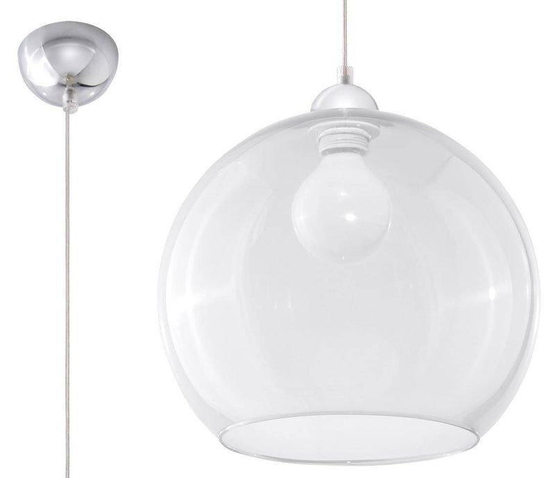 Taklampa BALL transparent | SL.0248 | Svetrend