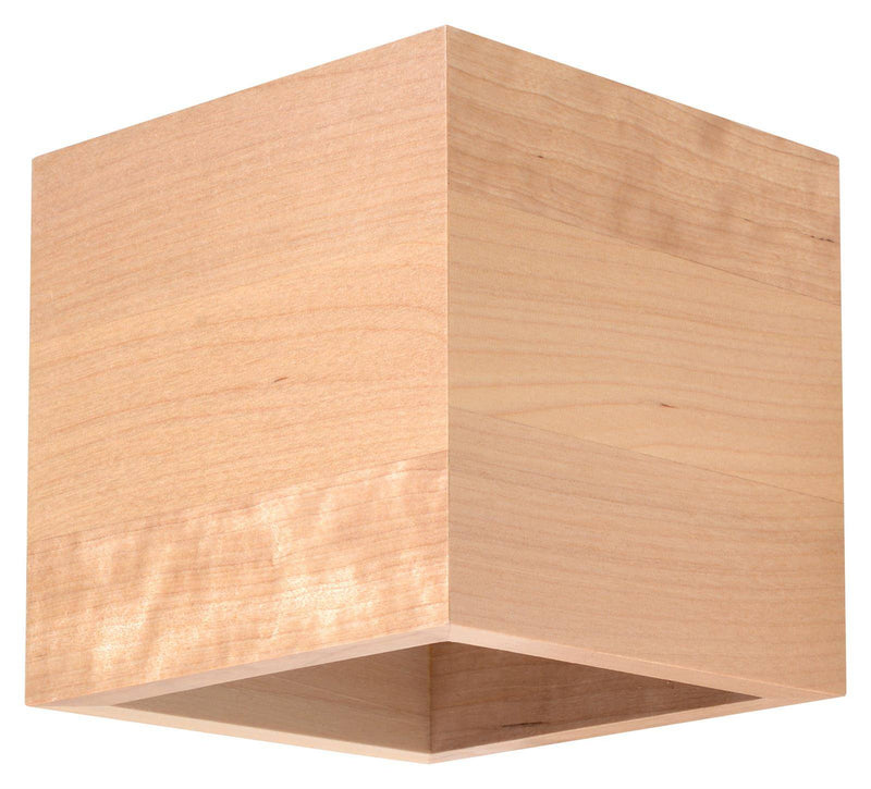 Vägglampa QUAD natural wood | SL.0491 | Svetrend