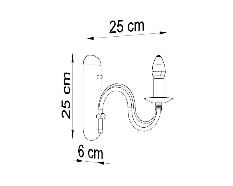 Vägglampa MINERWA Vit | SL.0216 | Svetrend