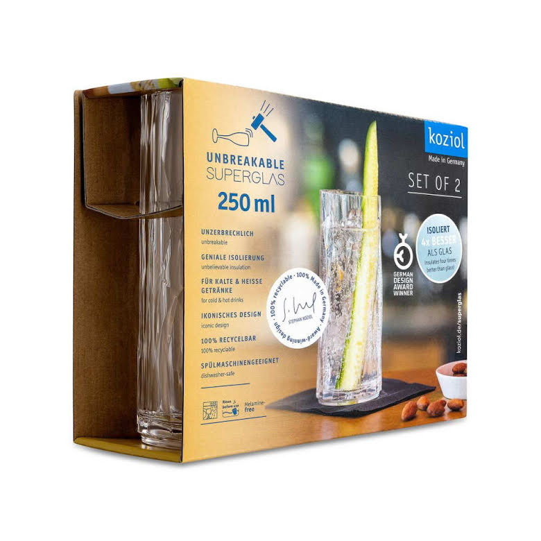 Club No. 3 Longdrinkglas 250 ml Crystal Clear 2-pack | 4403535 | Svetrend