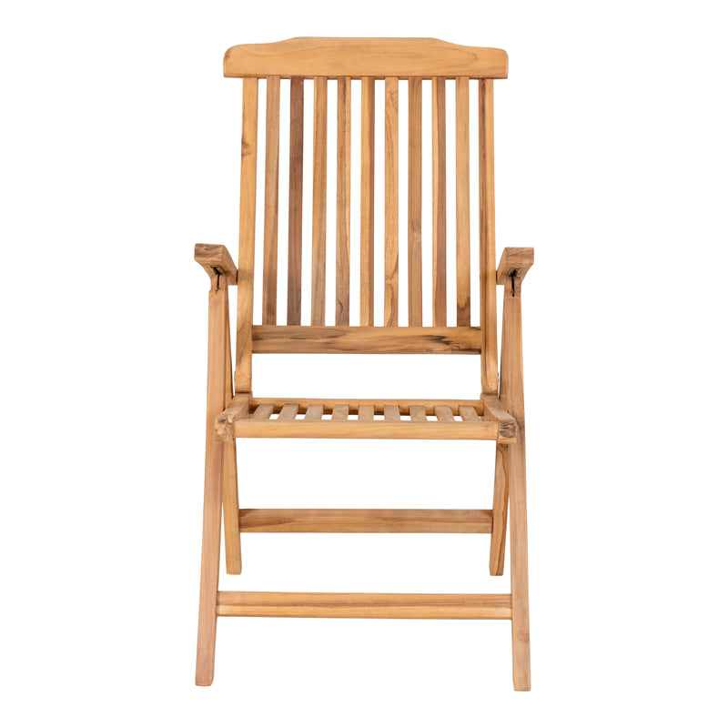 Elche Teak 5-positionsstol - Natur | 7001200 | Svetrend