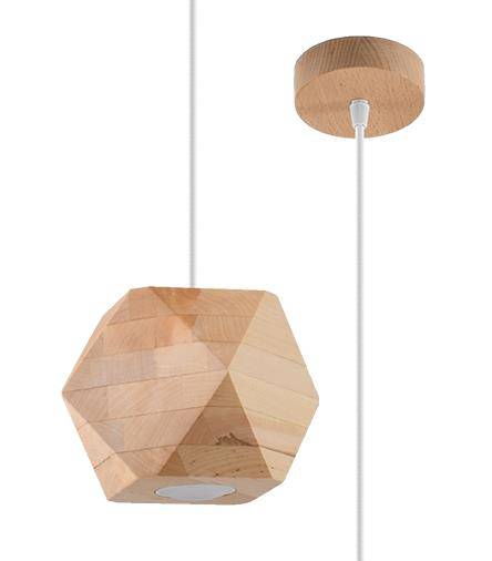 Taklampa WOODY natural wood | SL.1011 | Svetrend