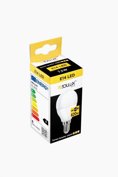 LED Glödlampa E14 3000K 7,5W 620lm | SL.0970 | Svetrend