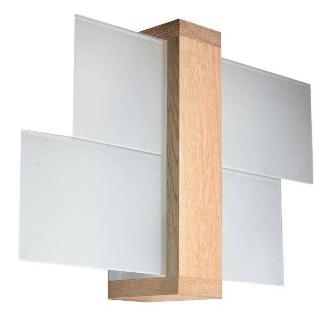 Vägglampa FENIKS 1 natural wood | SL.0077 | Svetrend