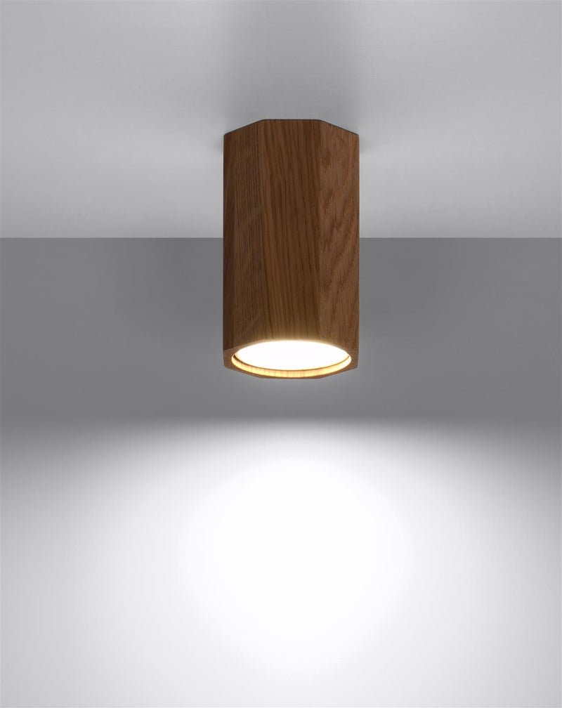 Taklampa ZEKE 10 oak | SL.1033 | Svetrend