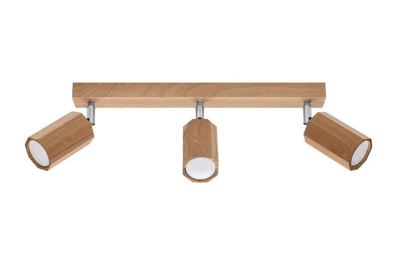 Taklampa ZEKE 3 oak | SL.1030 | Svetrend