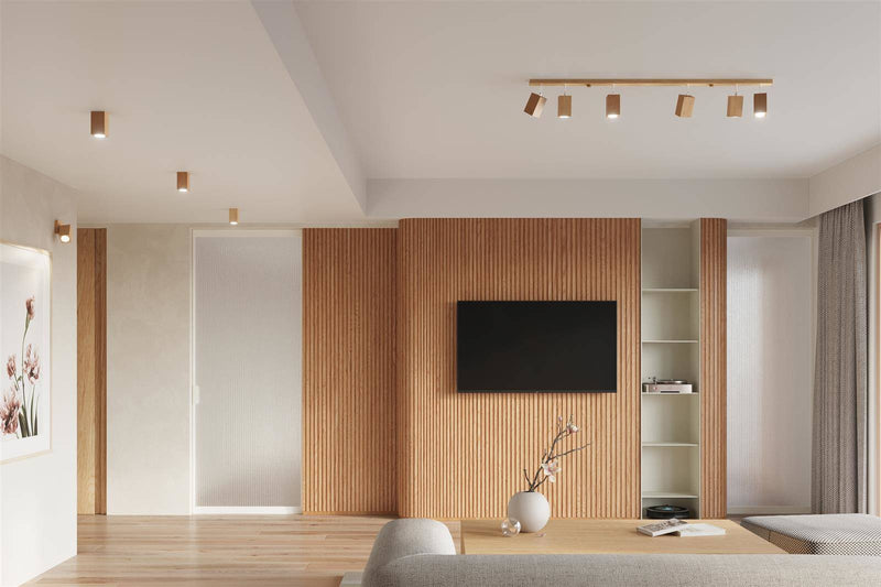 Taklampa KEKE 10 oak | SL.1040 | Svetrend