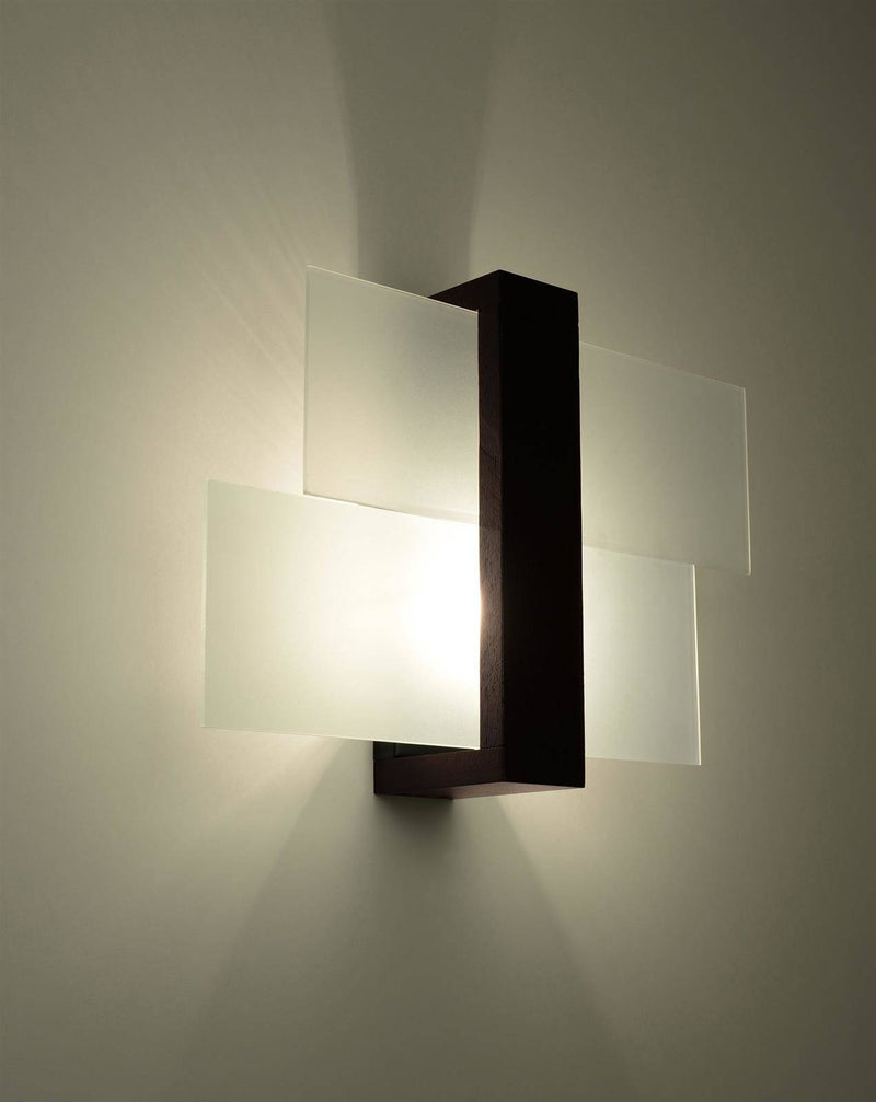 Vägglampa FENIKS 1 wenge | SL.0075 | Svetrend