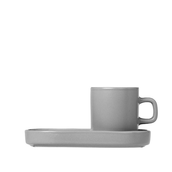 PILAR, Set 2 st Espressomuggar, Mirage Grey | 63725 | Svetrend