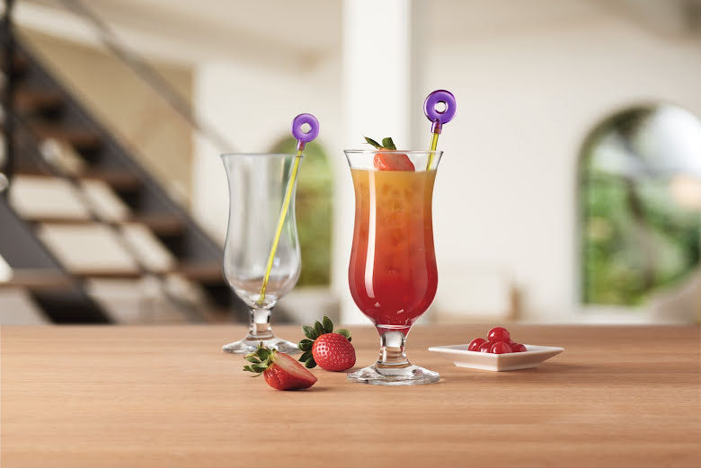 Bar Hurricane 2-pack Drinkglas med drinkpinne | 069198 | Svetrend