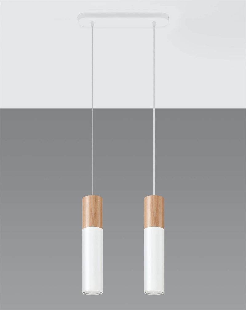 Taklampa PABLO 2 Vit | SL.0629 | Svetrend