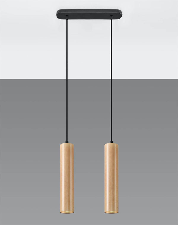 Taklampa LINO 2 wood | SL.0637 | Svetrend