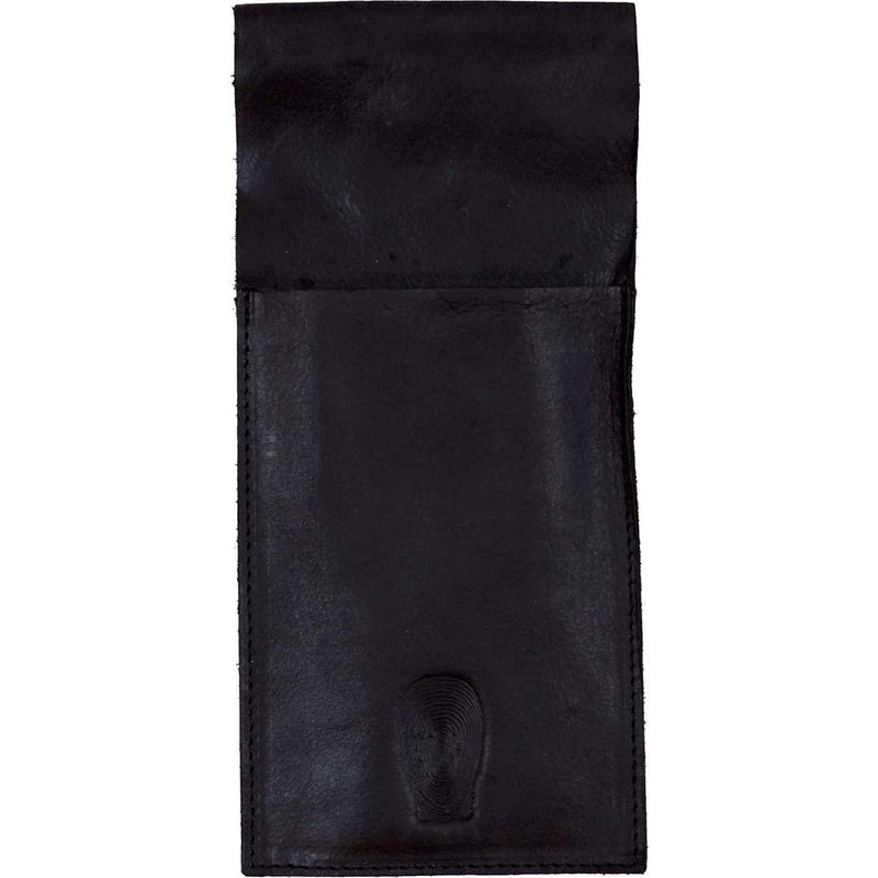 Storm Cutlery bag  - black leather