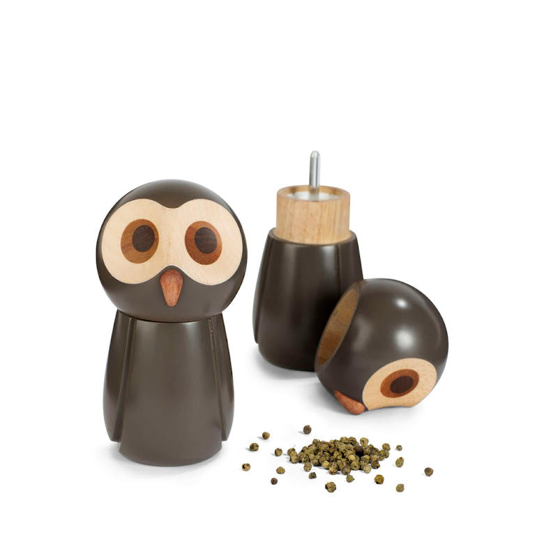 Pepparkvarn The Pepper Owl 13 cm Mörk | 1025-FSC | Svetrend